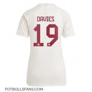 Bayern Munich Alphonso Davies #19 Replika Tredje Tröja Damer 2023-24 Kortärmad